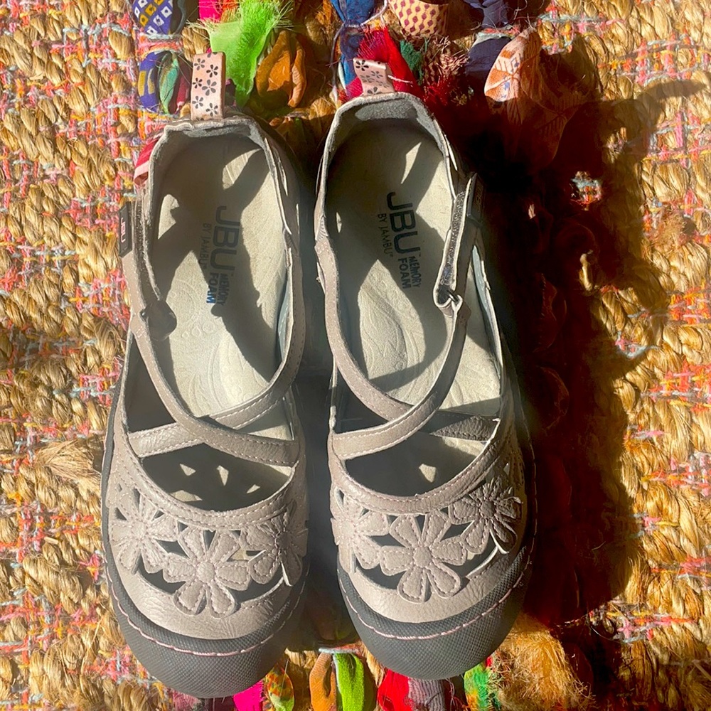 JBU by Jambu Memory Foam Sandals